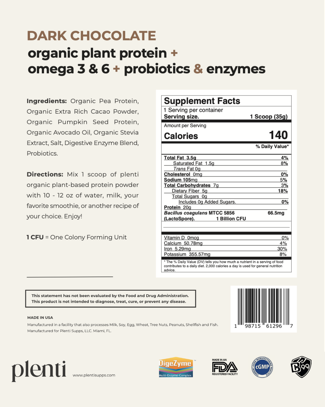 Proteína para llevar: (9 Packs)
