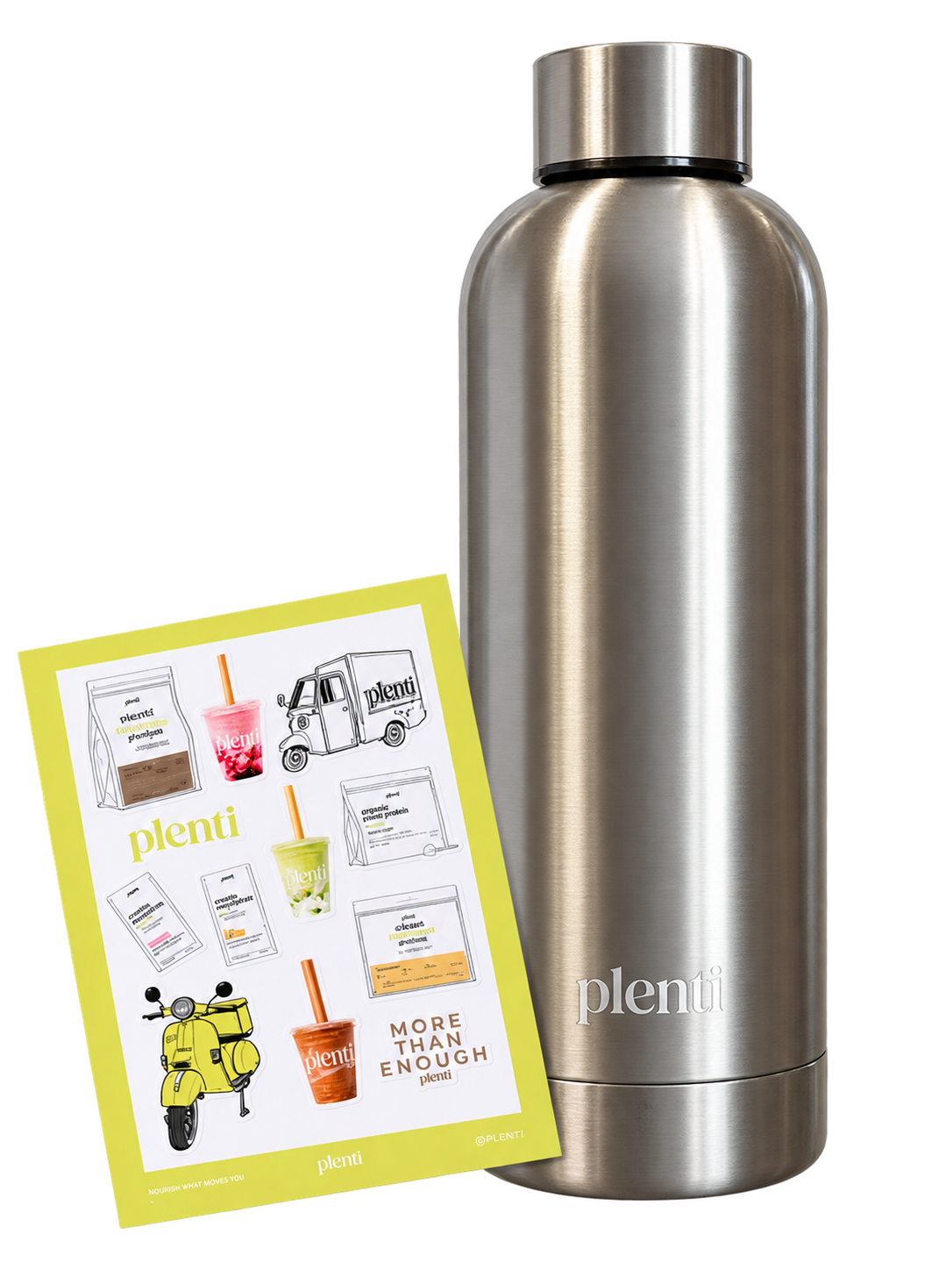 Stainless Steel Water Bottle 500mL (Edición Limitada de Aniversario)